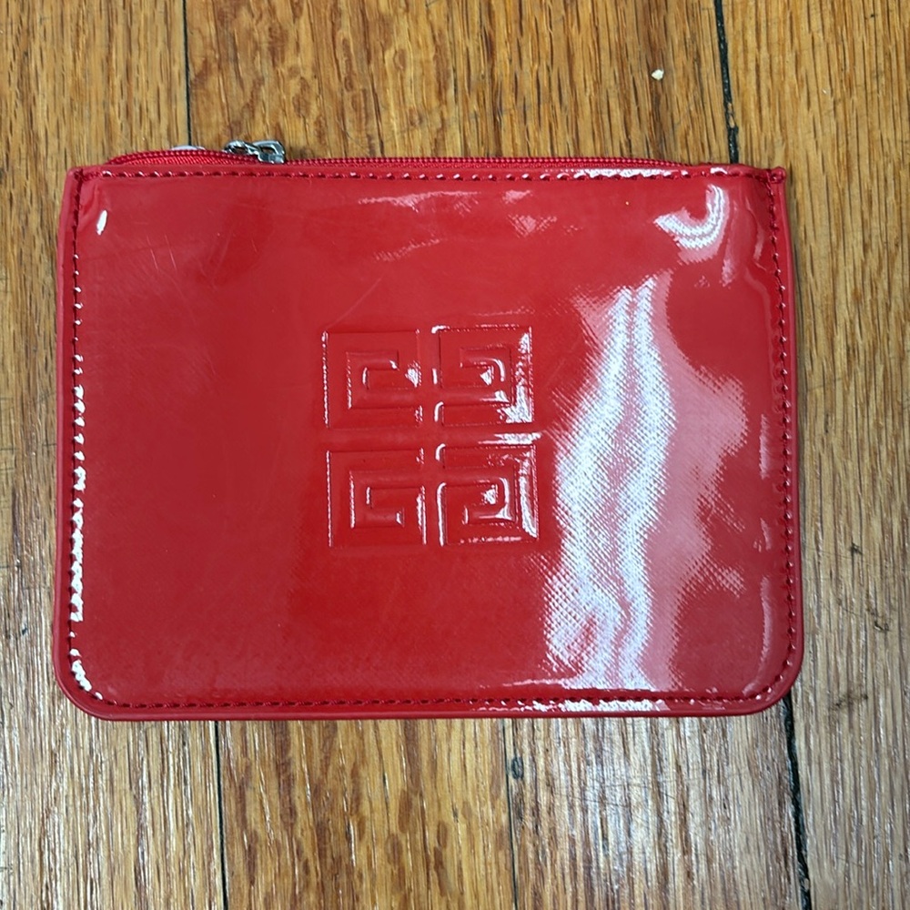 Givenchy Small red makeup Pouch